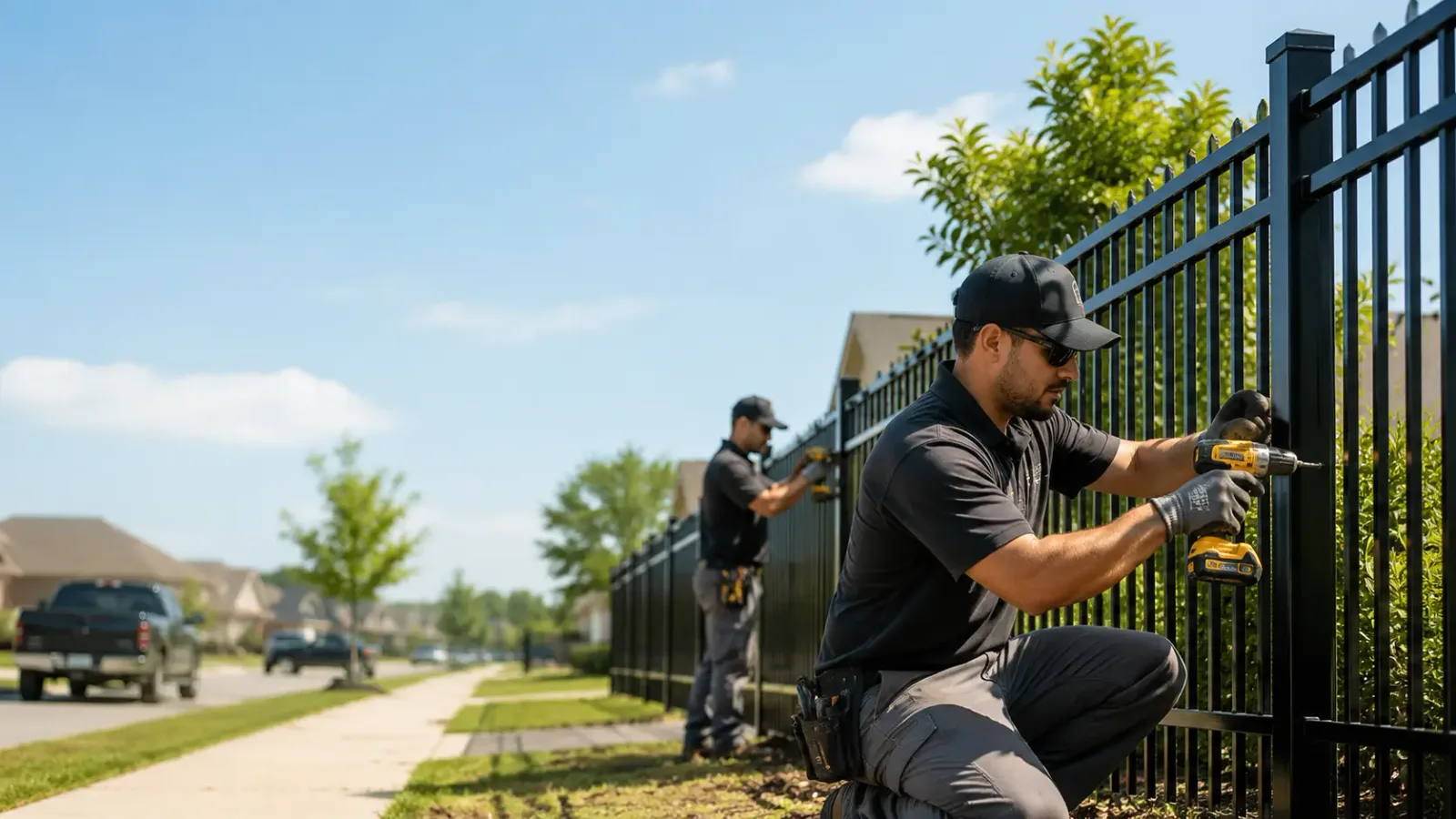 Metal Fence Installation in Northbrook, IL